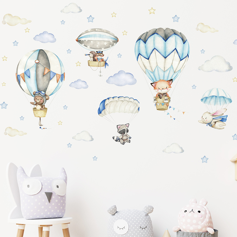 Adesivos de parede com balão d - Baby Nursery Home avaliação e preço