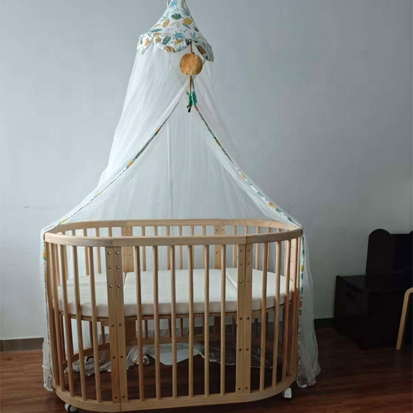 Berço de madeira conversível 3 - Baby Nursery Furniture Sets avaliação e preço