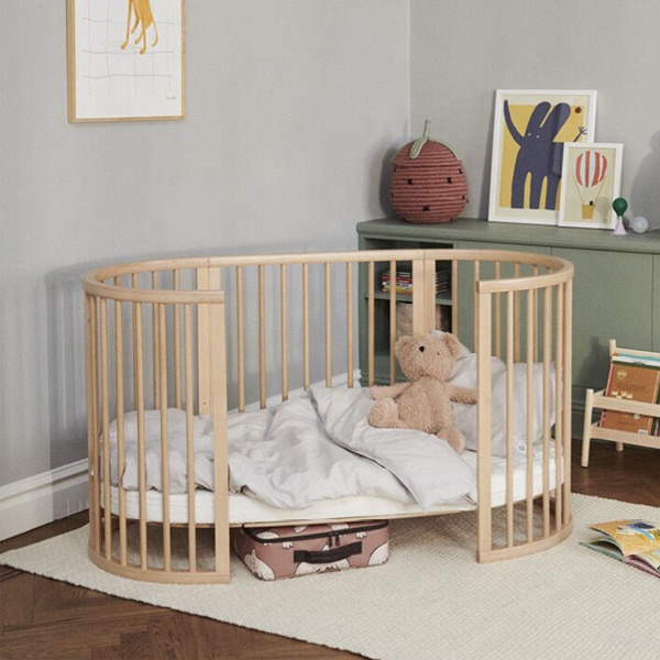 Berço de madeira conversível 3 - Baby Nursery Furniture Sets avaliação e preço