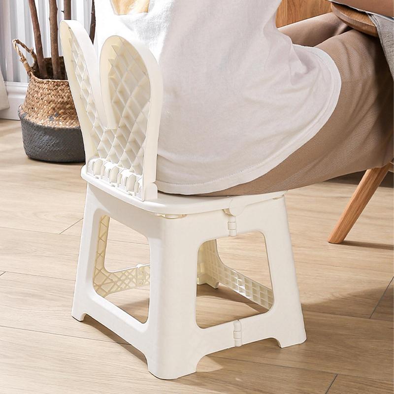 Dobrável passo fezes bonito an - Baby Nursery Chair avaliação e preço