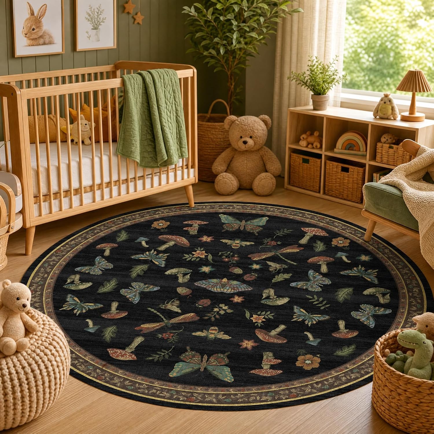 Tapete Redondo Grande de Polié - Baby Nursery Mat avaliação e preço