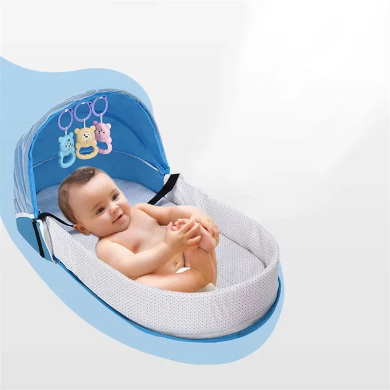 Cama de bebê conveniente dobrá - Baby Nursery Bed avaliação e preço