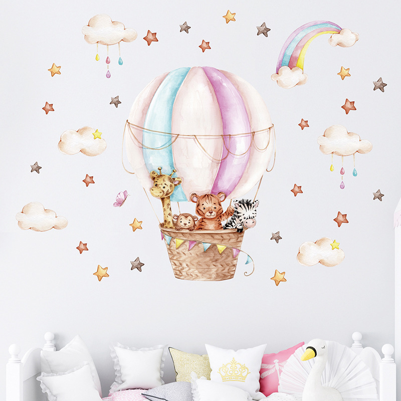 Adesivos de Parede em Aquarela - Baby Nursery Pink avaliação e preço