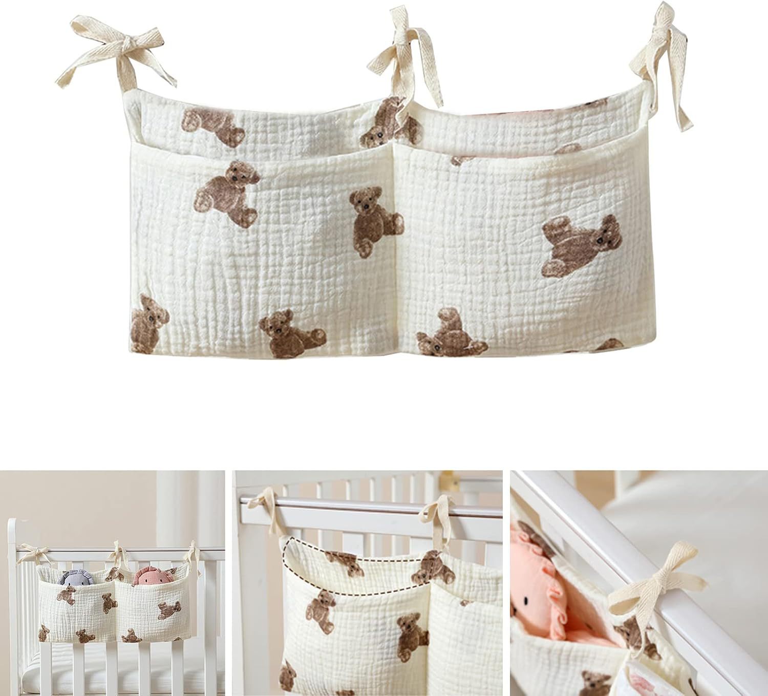 Organizador de berço de bebê,  - Baby Nursery Shelf avaliação e preço