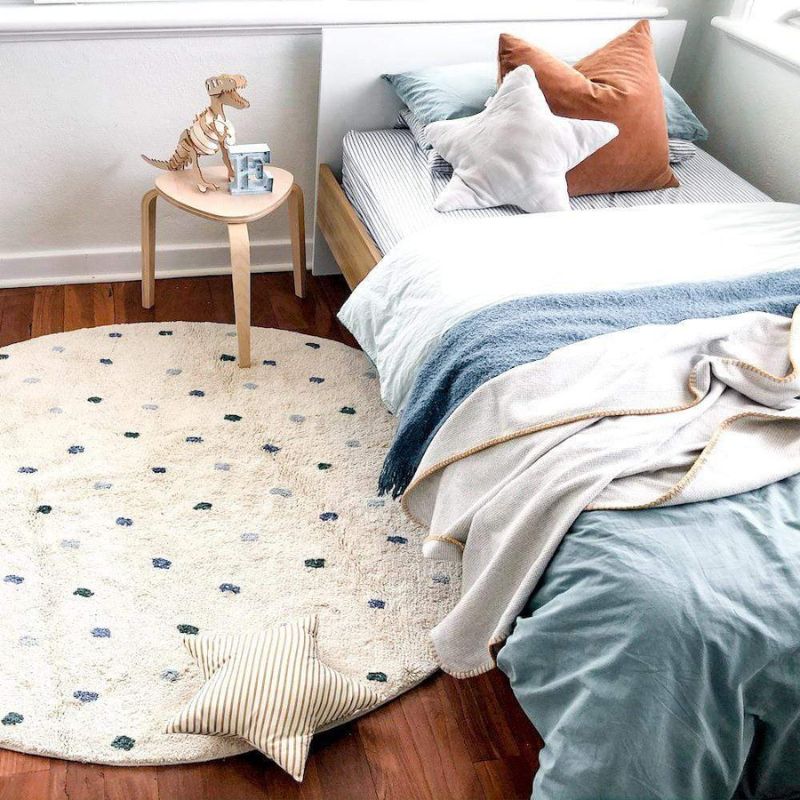 Tapete Fofo Redondo para Crian - Baby Nursery Mat avaliação e preço