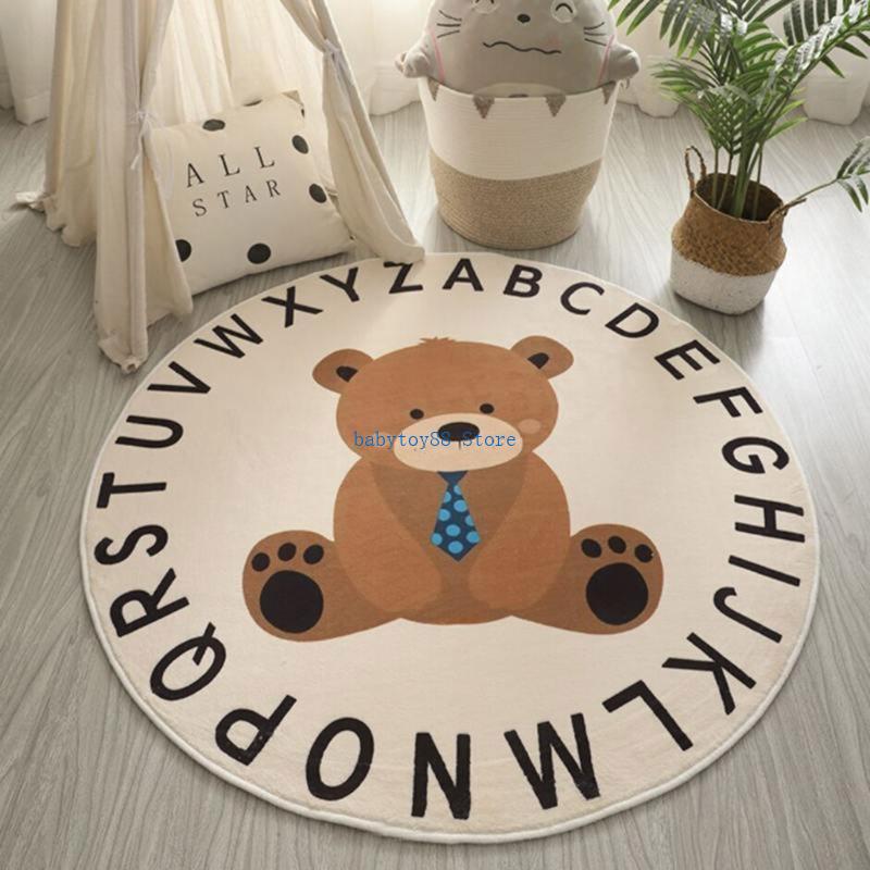 Y4ud desenhos animados animal  - Baby Nursery Mat avaliação e preço