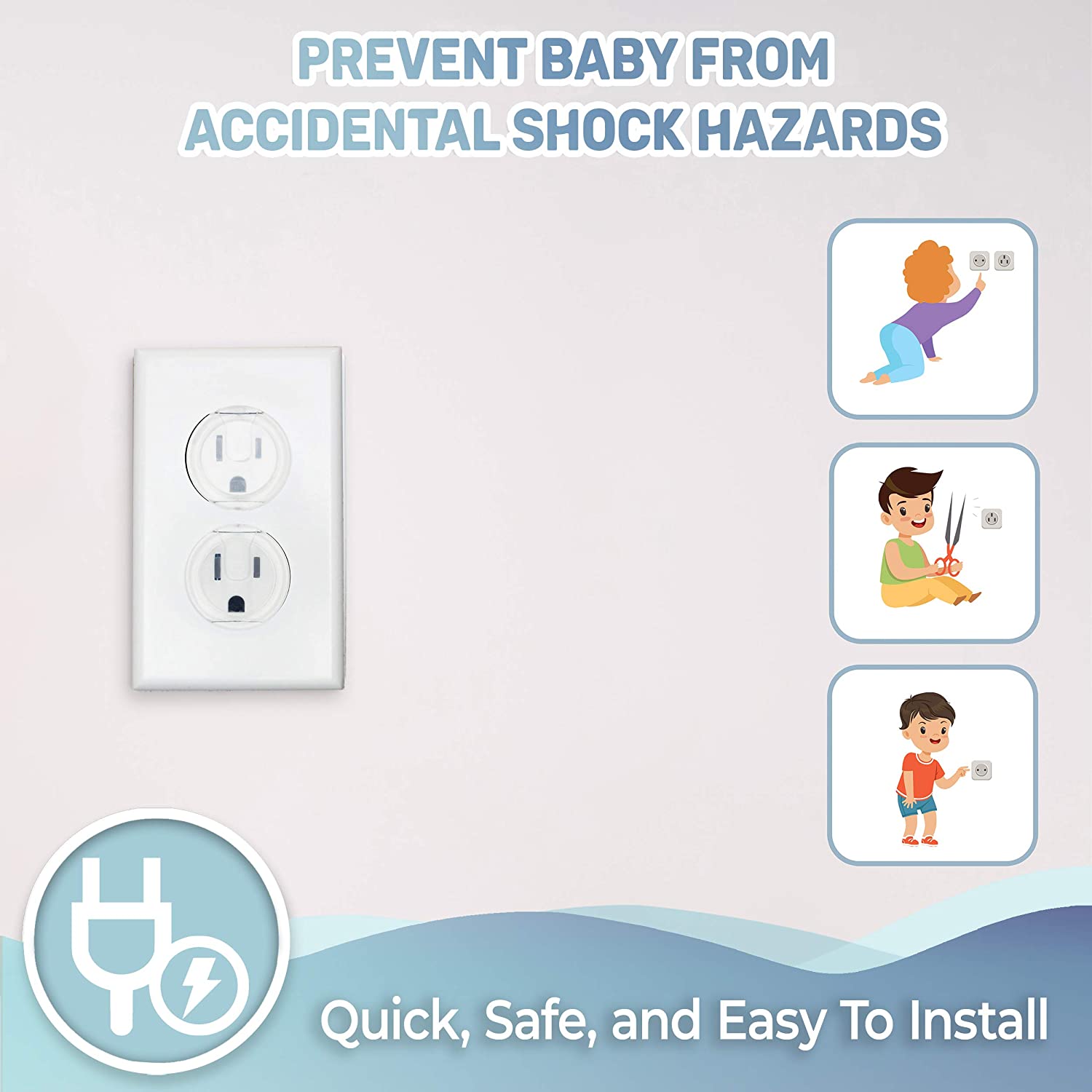 10 tampas de tomada dos pces,  - Outlet Cover Childproof avaliação e preço