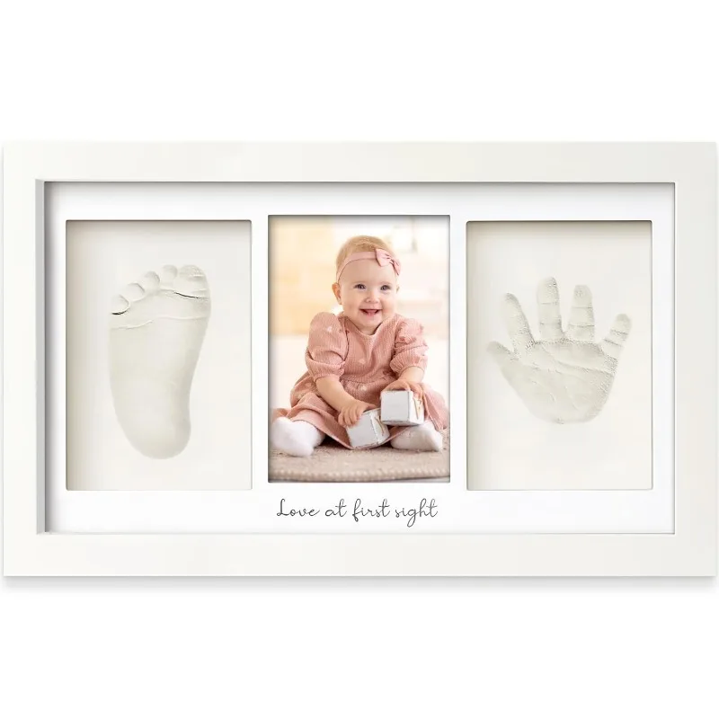 Kit de argila com pegada de mã - Baby Nursery Unisex avaliação e preço
