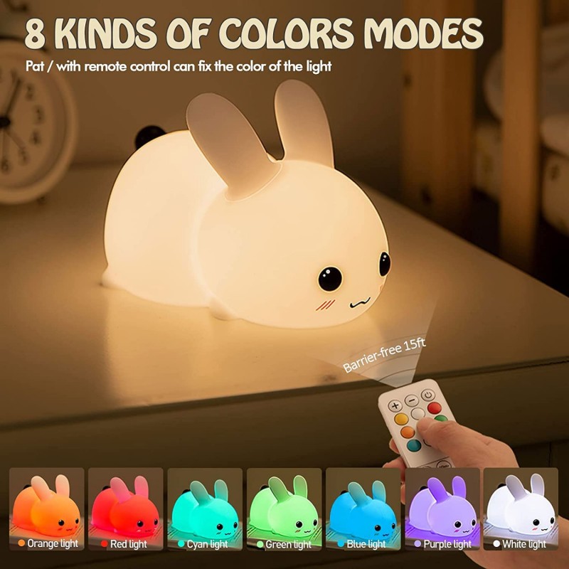 Coelho Controle Remoto LED Nig - Baby Nursery Light avaliação e preço