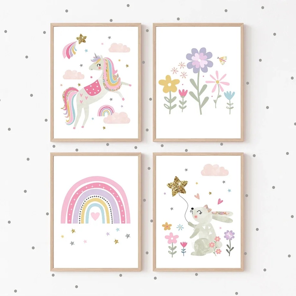 Arte de Parede para Quarto de  - Baby Nursery Pink avaliação e preço