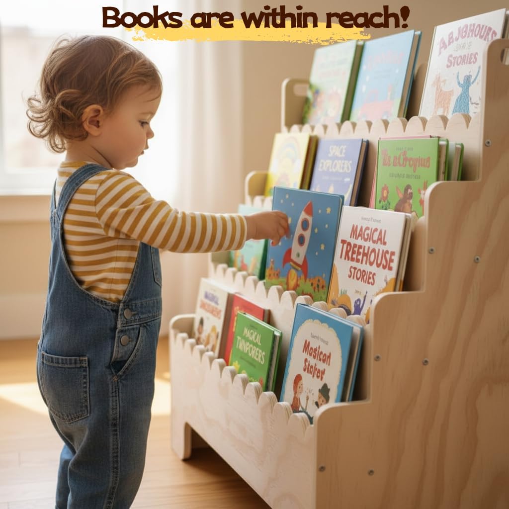 Estante de Livros Infantil de  - Baby Nursery Shelf avaliação e preço