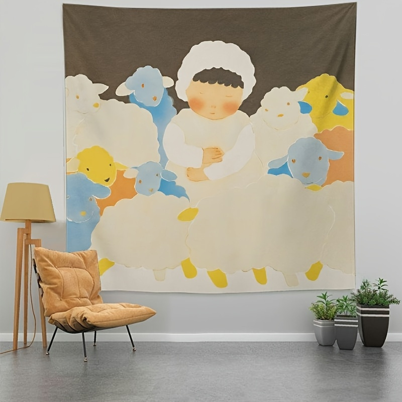 Tapeçaria de cena de berçário  - Baby Nursery Colors avaliação e preço