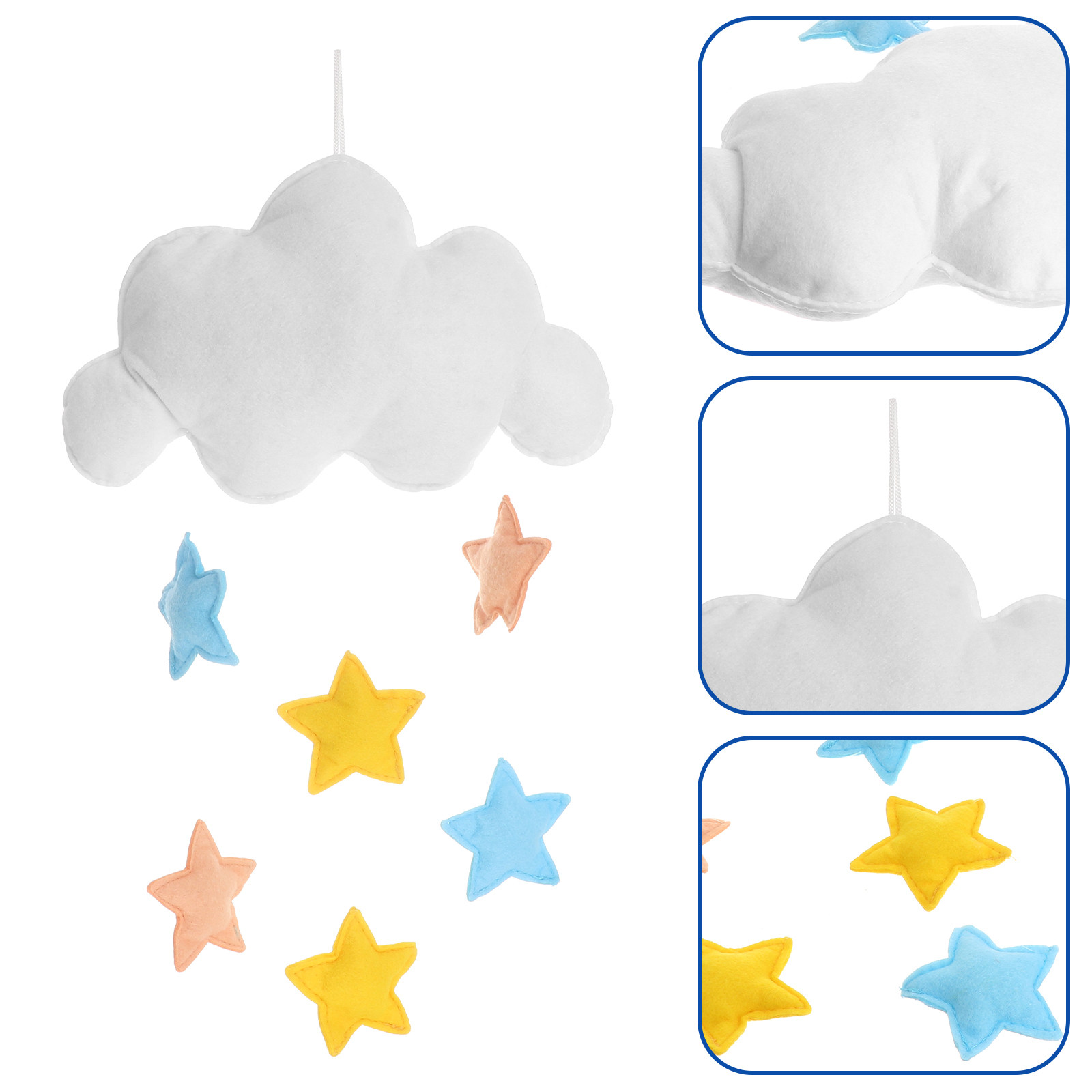 Decoração Suspensa Nuvem Gota  - Baby Nursery Colors avaliação e preço