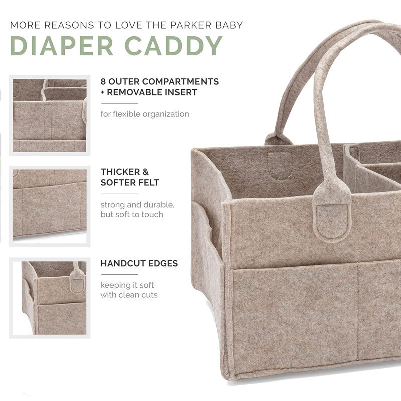 Caddy para fraldas - Caixa de  - Baby Nursery Shelf avaliação e preço
