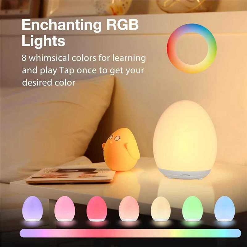 Luz Noturna LED ABYN para Bebê - Baby Nursery Colors avaliação e preço