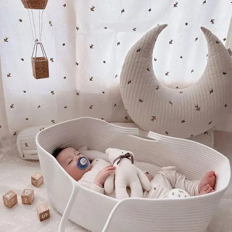 Portátil bebê moisés cesta por - Baby Nursery Bed avaliação e preço
