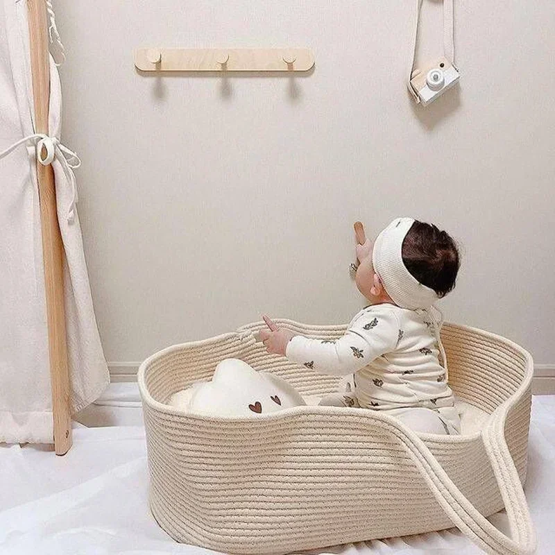 Portátil bebê moisés cesta por - Baby Nursery Bed avaliação e preço