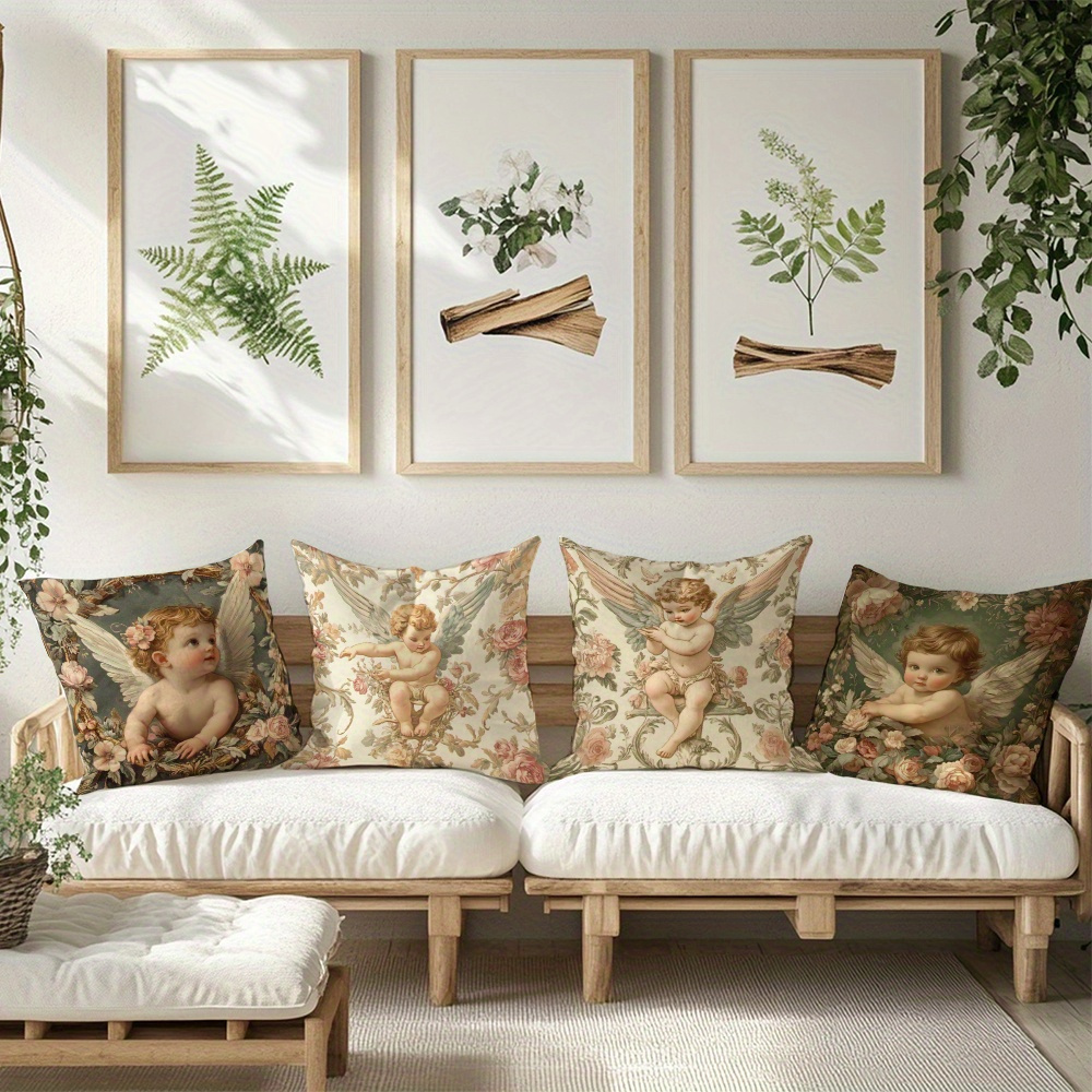Conjunto de 4 Capas de Almofad - Baby Nursery Chair avaliação e preço