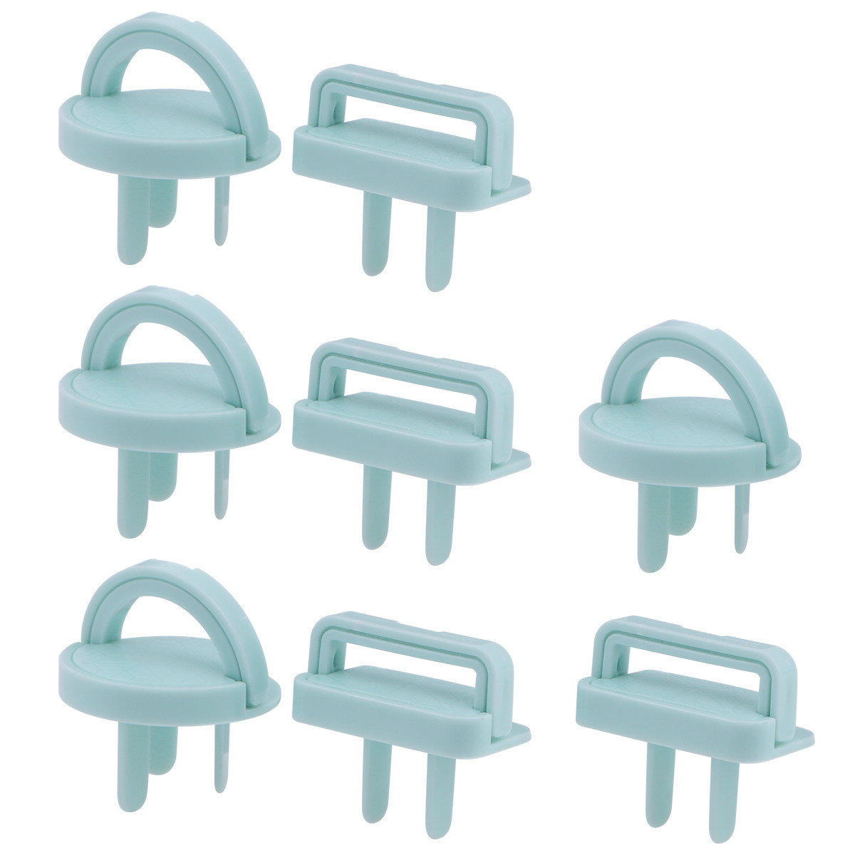 8 Peças Protetores de Tomada p - Outlet Cover Childproof avaliação e preço