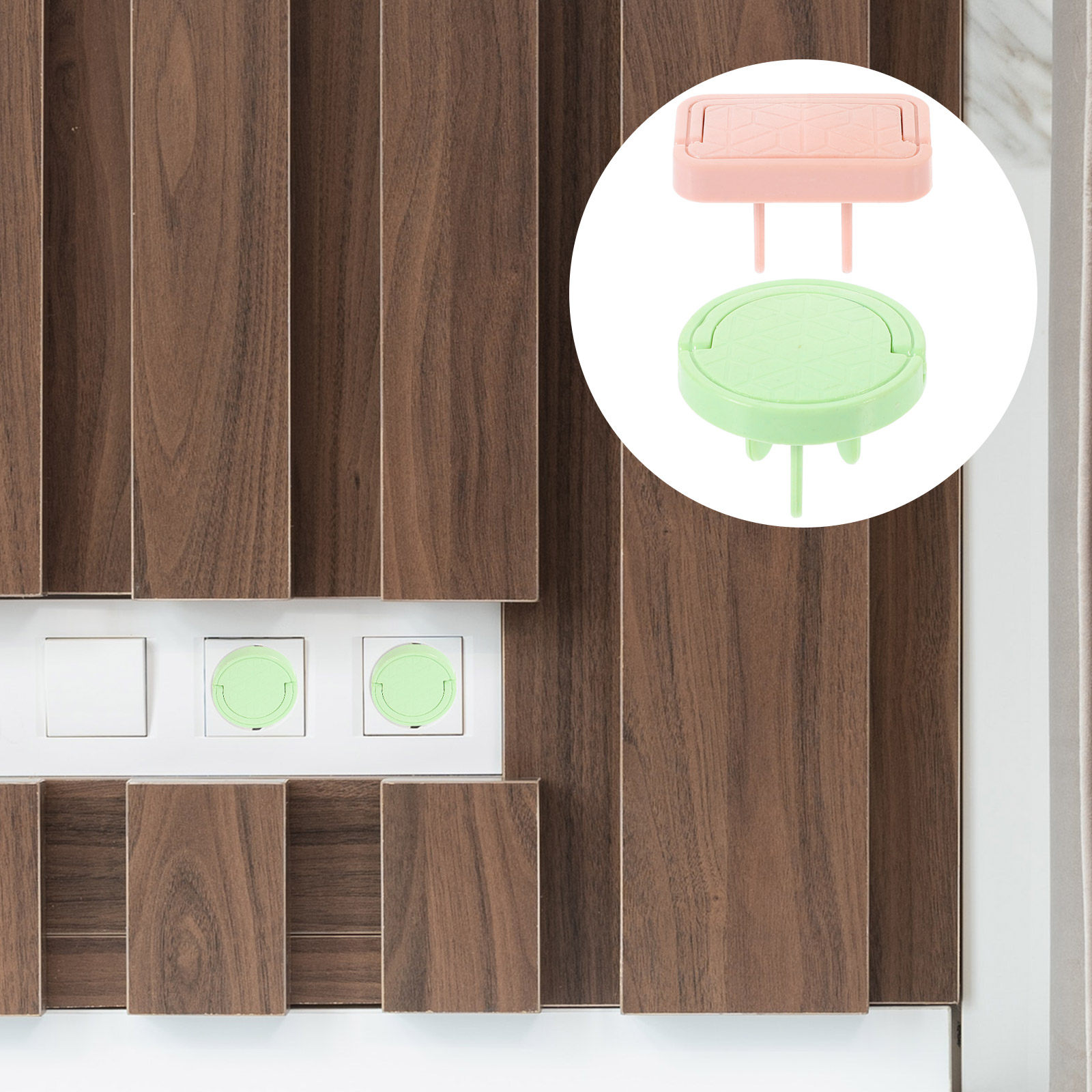 8 Peças Protetores de Tomada p - Outlet Cover Childproof avaliação e preço