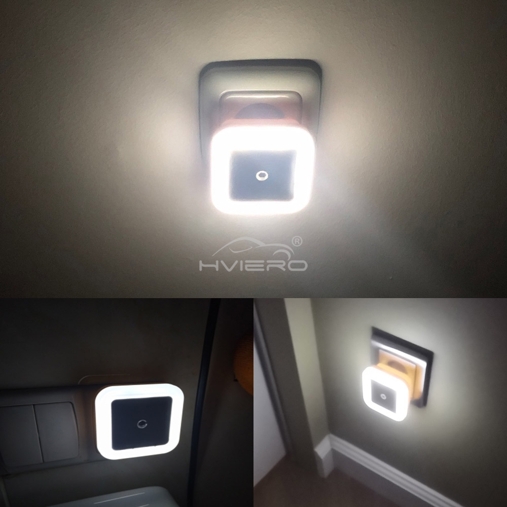 Mini led night light sensor de - Baby Nursery Light avaliação e preço