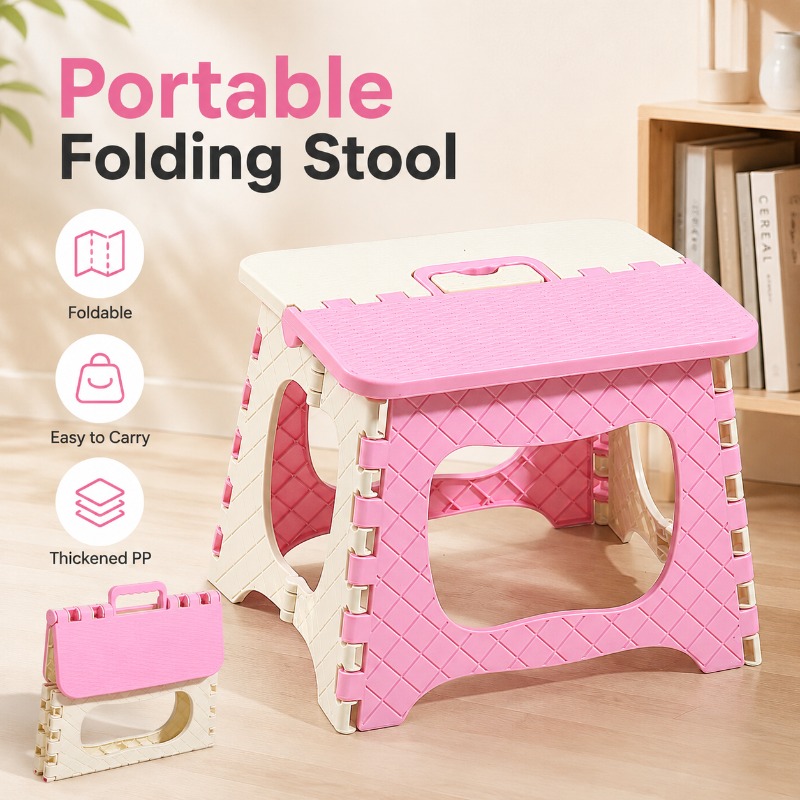 Banquinho Dobrável Portátil de - Baby Nursery Chair avaliação e preço