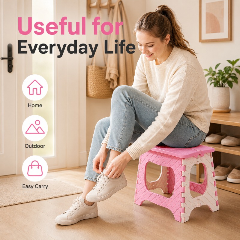 Banquinho Dobrável Portátil de - Baby Nursery Chair avaliação e preço