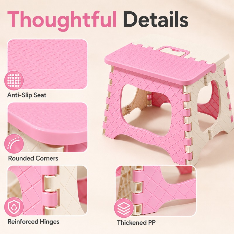 Banquinho Dobrável Portátil de - Baby Nursery Chair avaliação e preço
