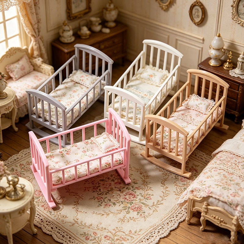 Berço de balanço em miniatura  - Baby Nursery Furniture Sets avaliação e preço