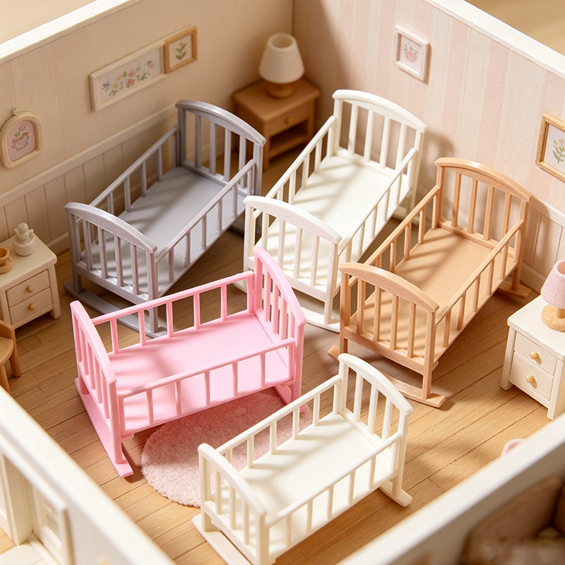 Berço de balanço em miniatura  - Baby Nursery Furniture Sets avaliação e preço