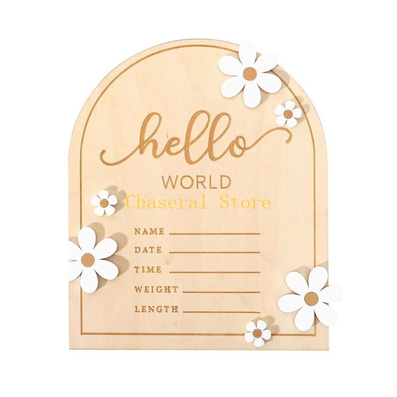 Placa E7CE Hello Sign para anú - Baby Nursery Unisex avaliação e preço