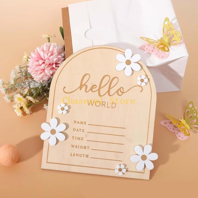 Placa E7CE Hello Sign para anú - Baby Nursery Unisex avaliação e preço