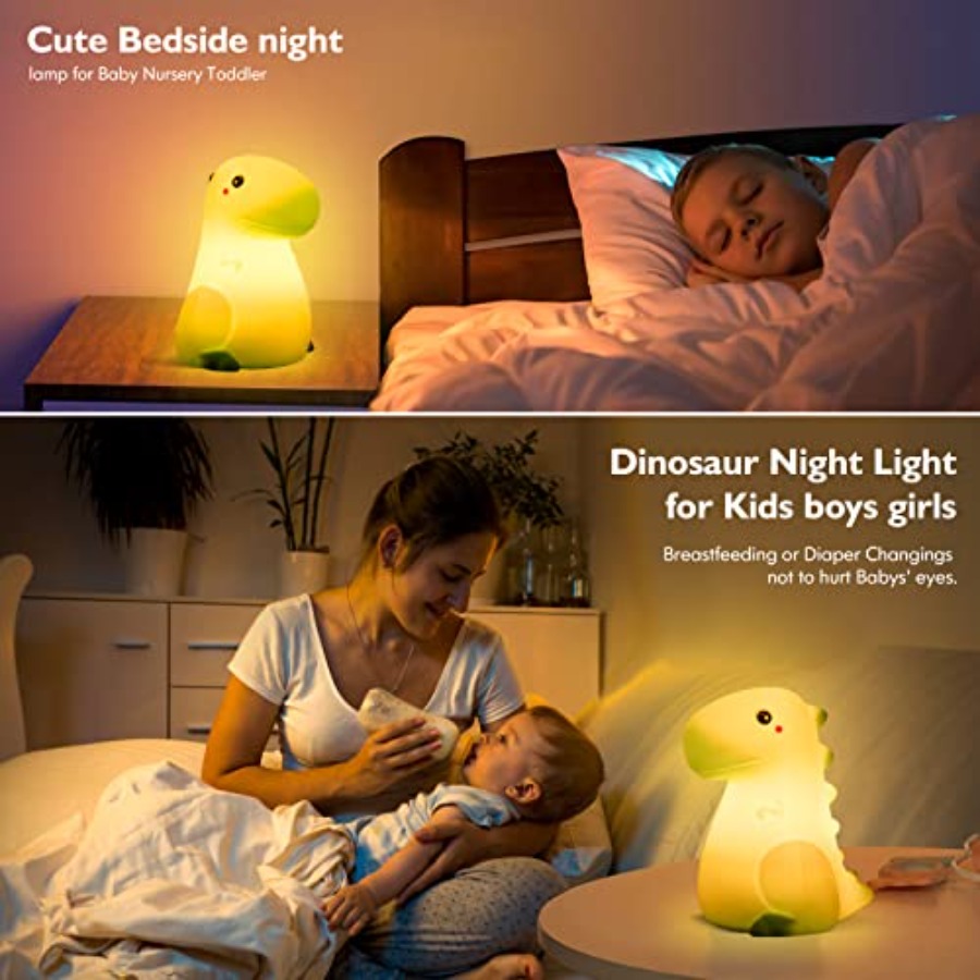 Luz Noturna LED de Dinossauro  - Baby Nursery Colors avaliação e preço